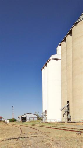 Wheat Silos, Burra, SA.